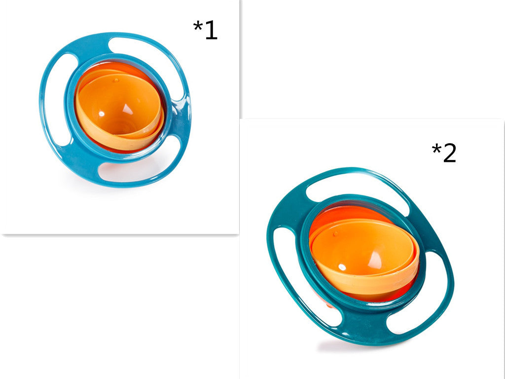 360° Spill-Proof Rotating Bowl