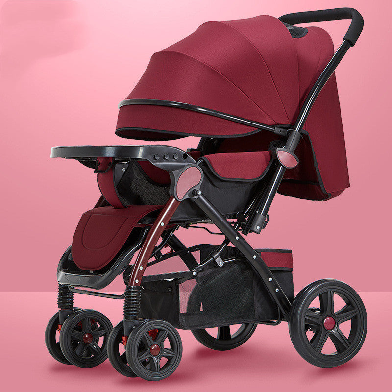 Light & Easy-to-Fold Baby Stroller