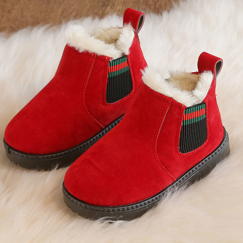 Velvet Snow Boots
