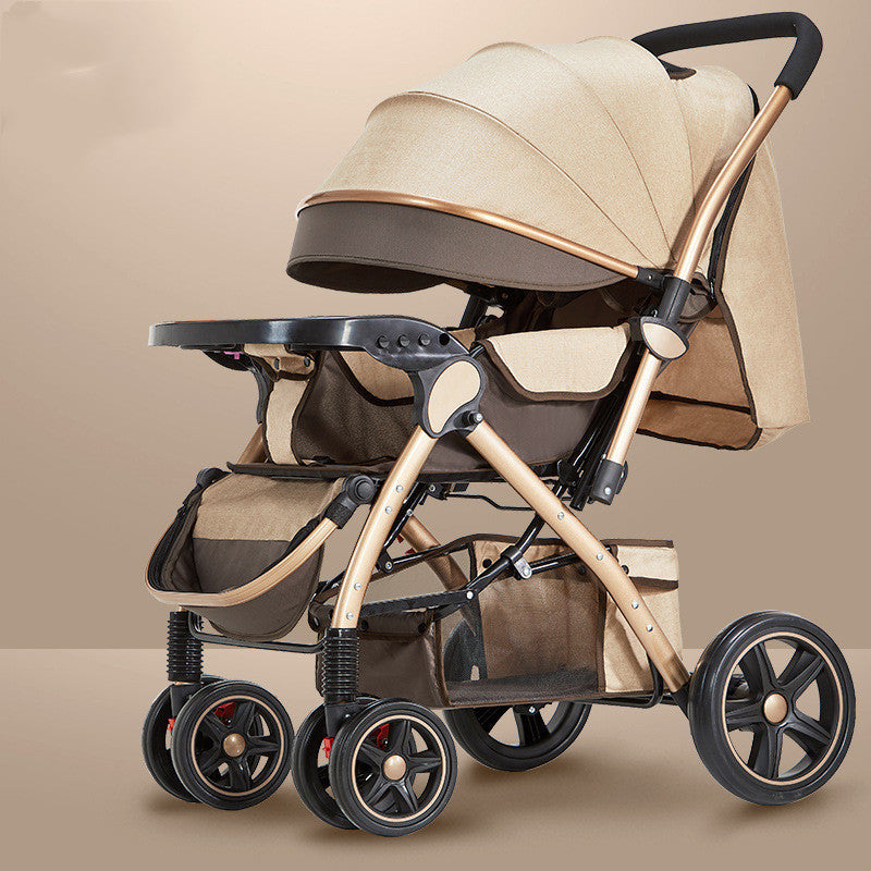 Light & Easy-to-Fold Baby Stroller