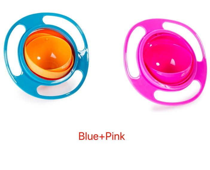 360° Spill-Proof Rotating Bowl