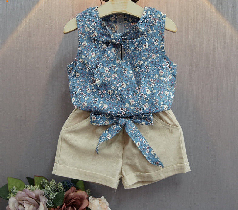 Sleeveless Bow Set