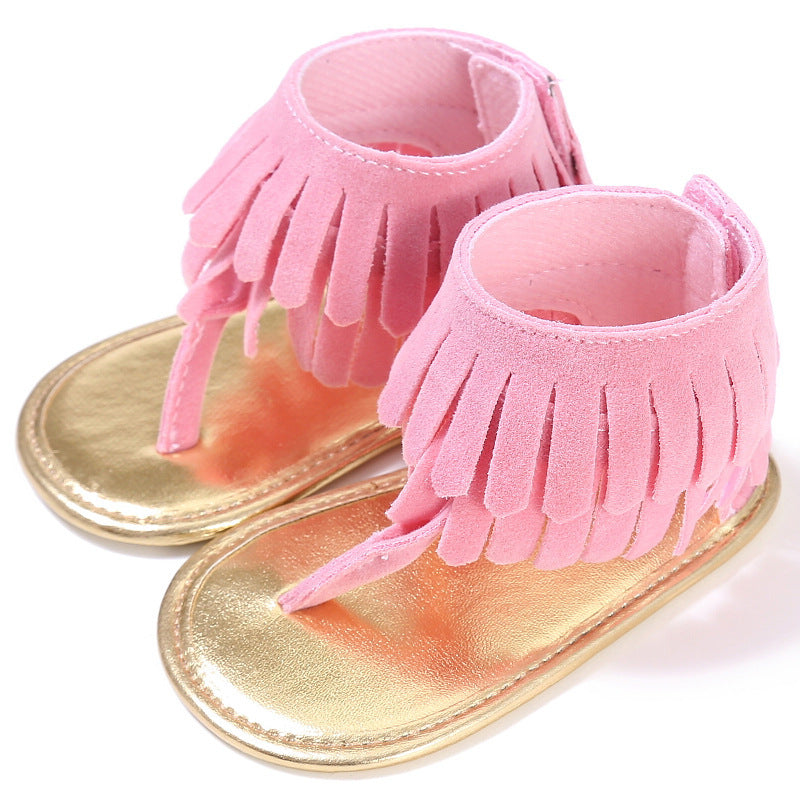 Flannel sandals