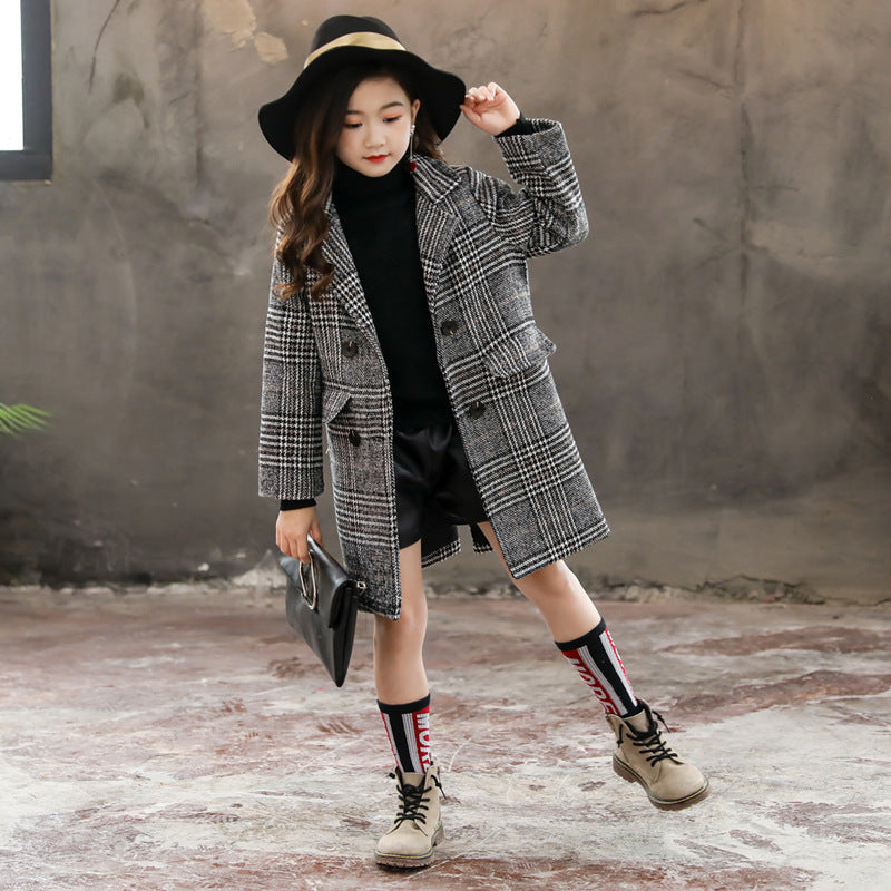 Houndstooth Coat