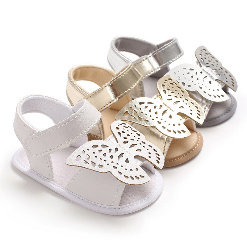 Butterfly Leather sandals