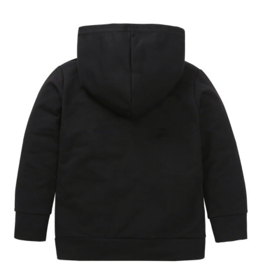 Hooded Sweater Letter Top