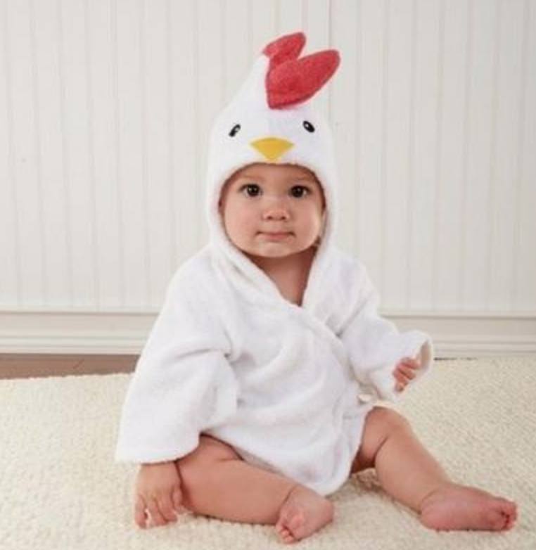 Bathrobes Baby Hooded