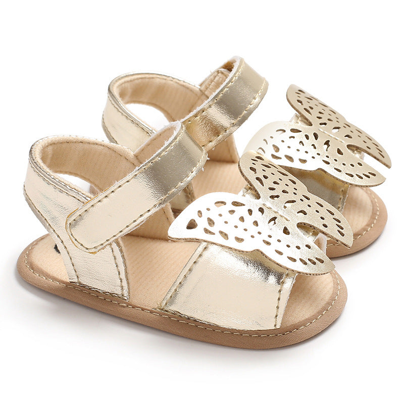 Butterfly Leather sandals