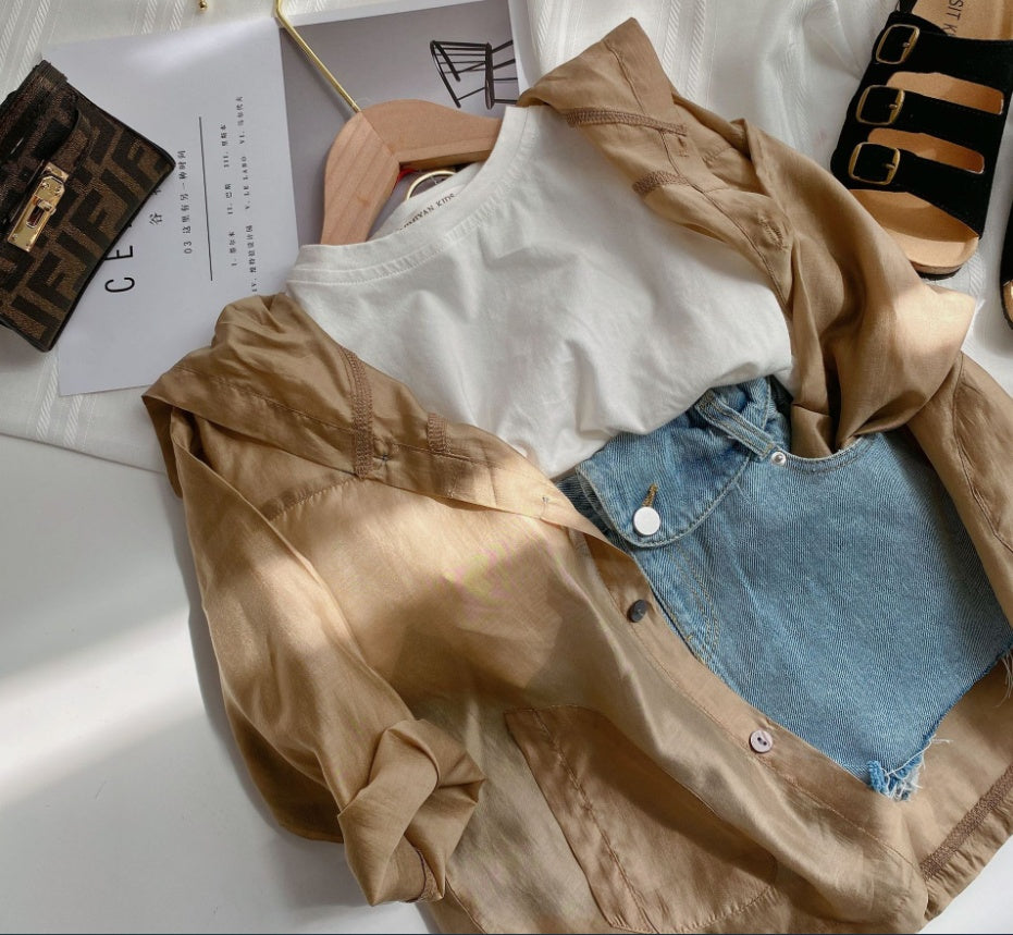 Single-Breasted Shirt