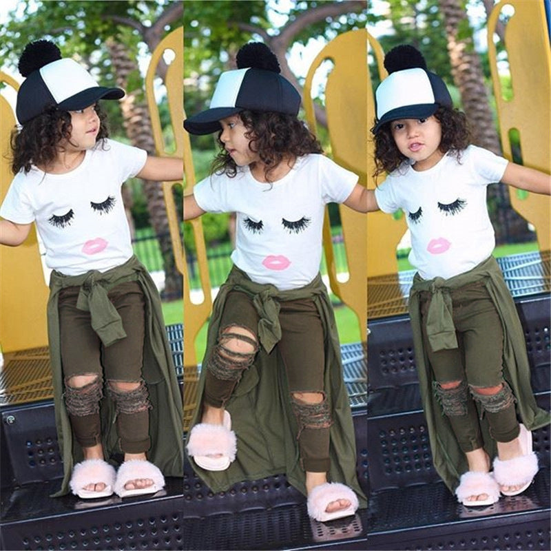 T-shirt- Pants Set