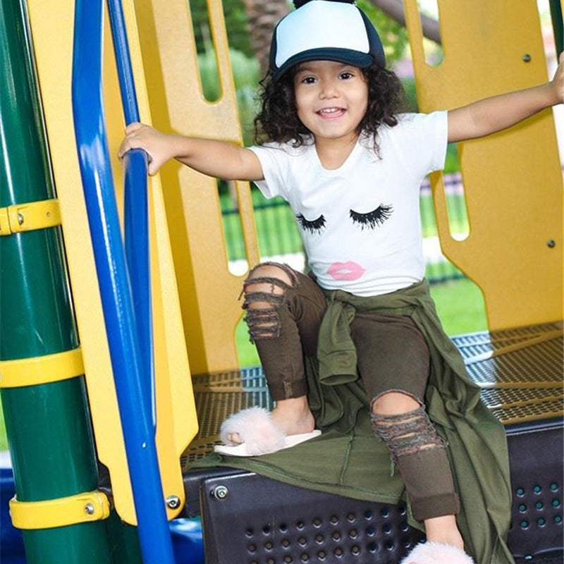 T-shirt- Pants Set