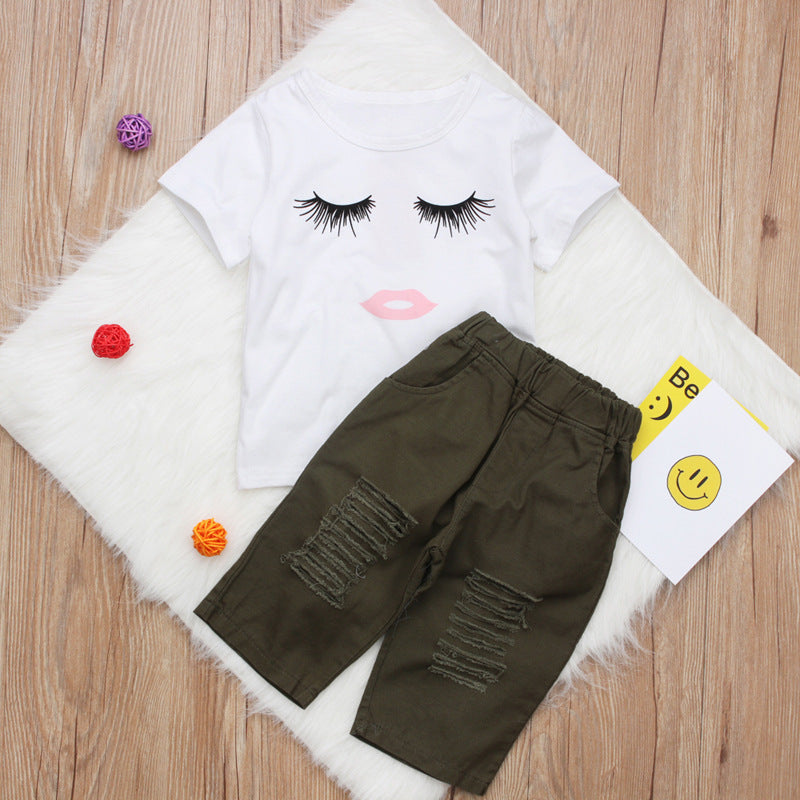 T-shirt- Pants Set