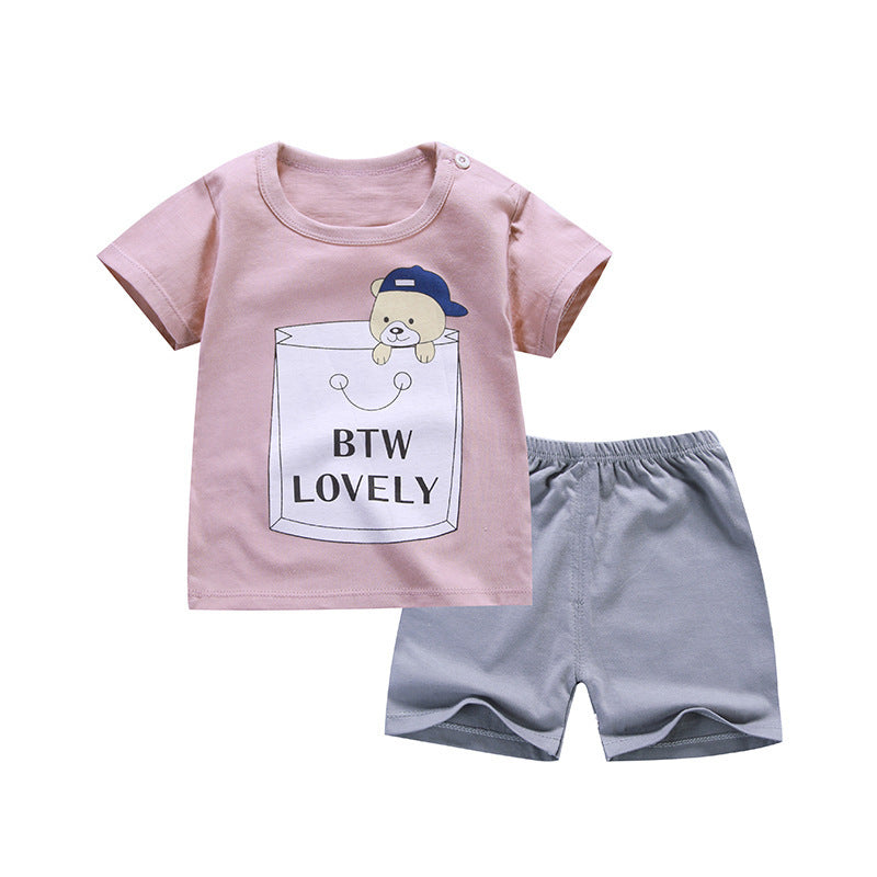 Cartoon Two-Piece Set