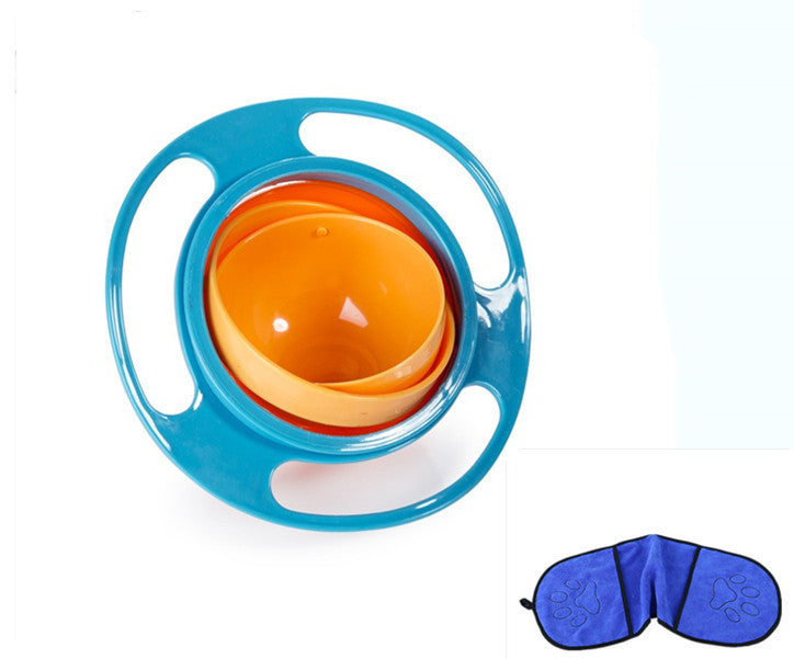 360° Spill-Proof Rotating Bowl