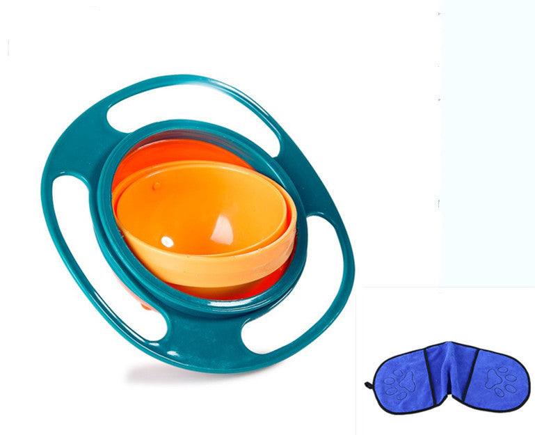 360° Spill-Proof Rotating Bowl