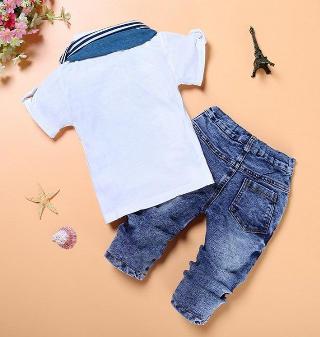 Casual Cotton T-Shirt Set