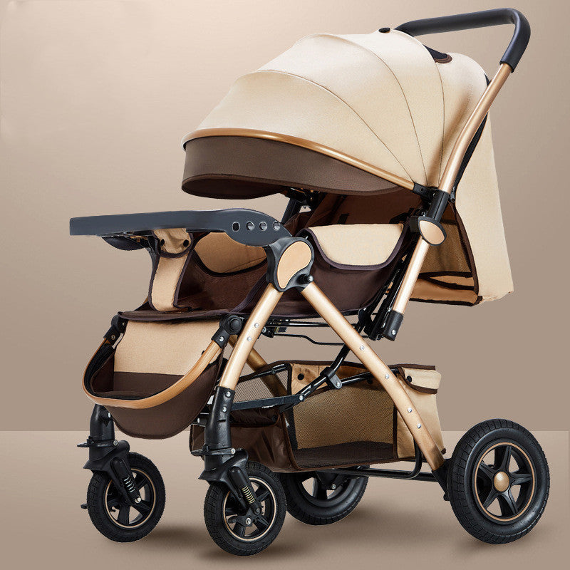 Light & Easy-to-Fold Baby Stroller