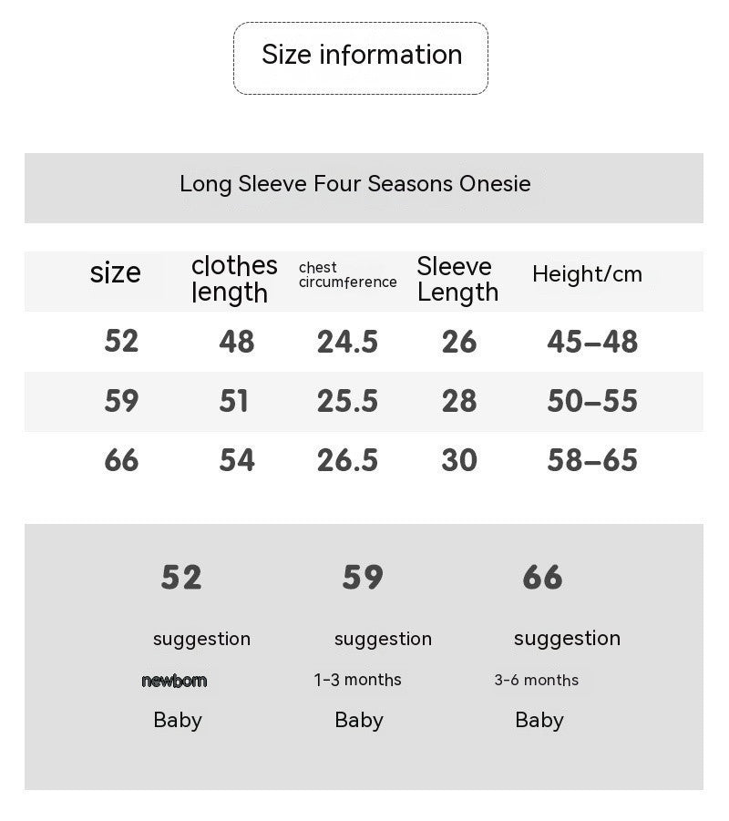 Baby Jumpsuit Four Seasons Bandage