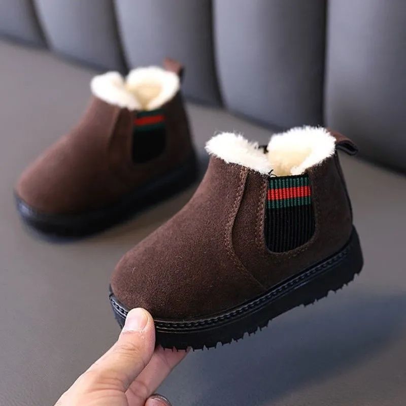 Velvet Snow Boots