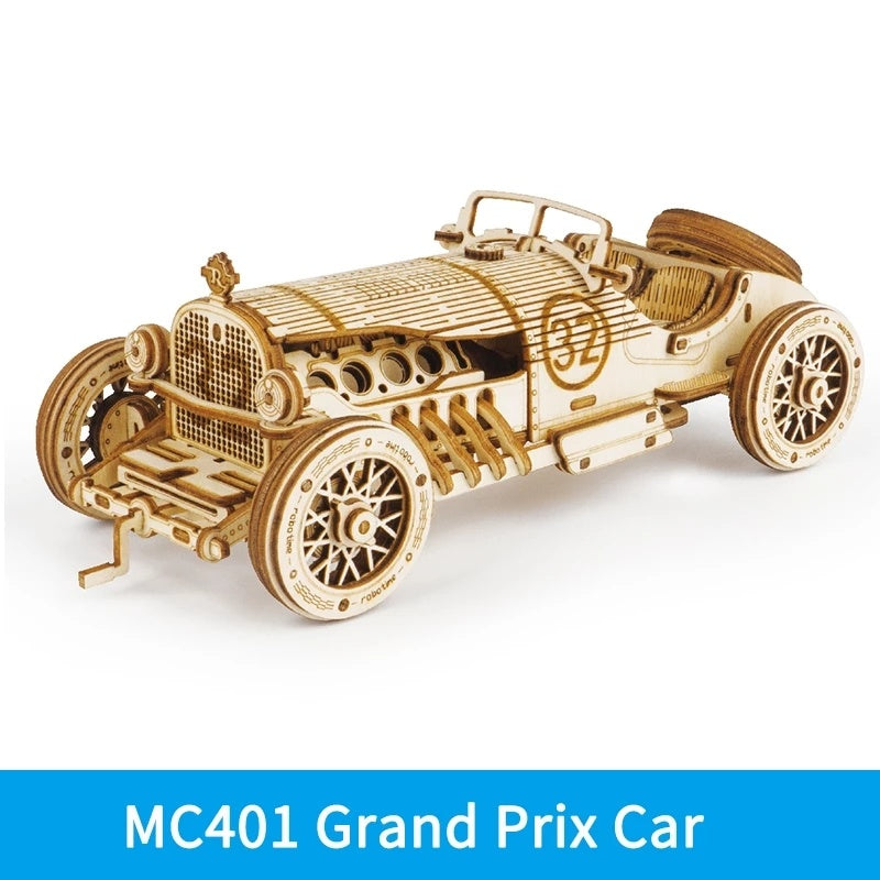Train Model 3D Wooden Puzzle