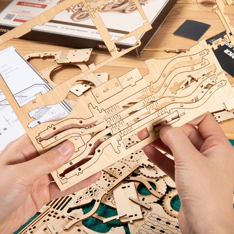3D Wooden Puzzle Toy