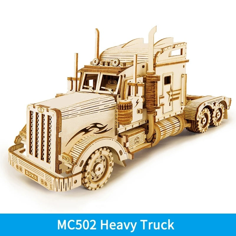 Train Model 3D Wooden Puzzle