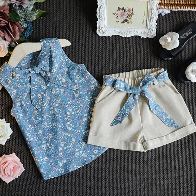Sleeveless Bow Set