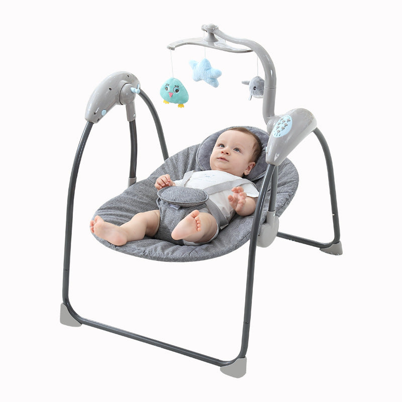Swing Chair with LED Touch Screen and Bluetooth