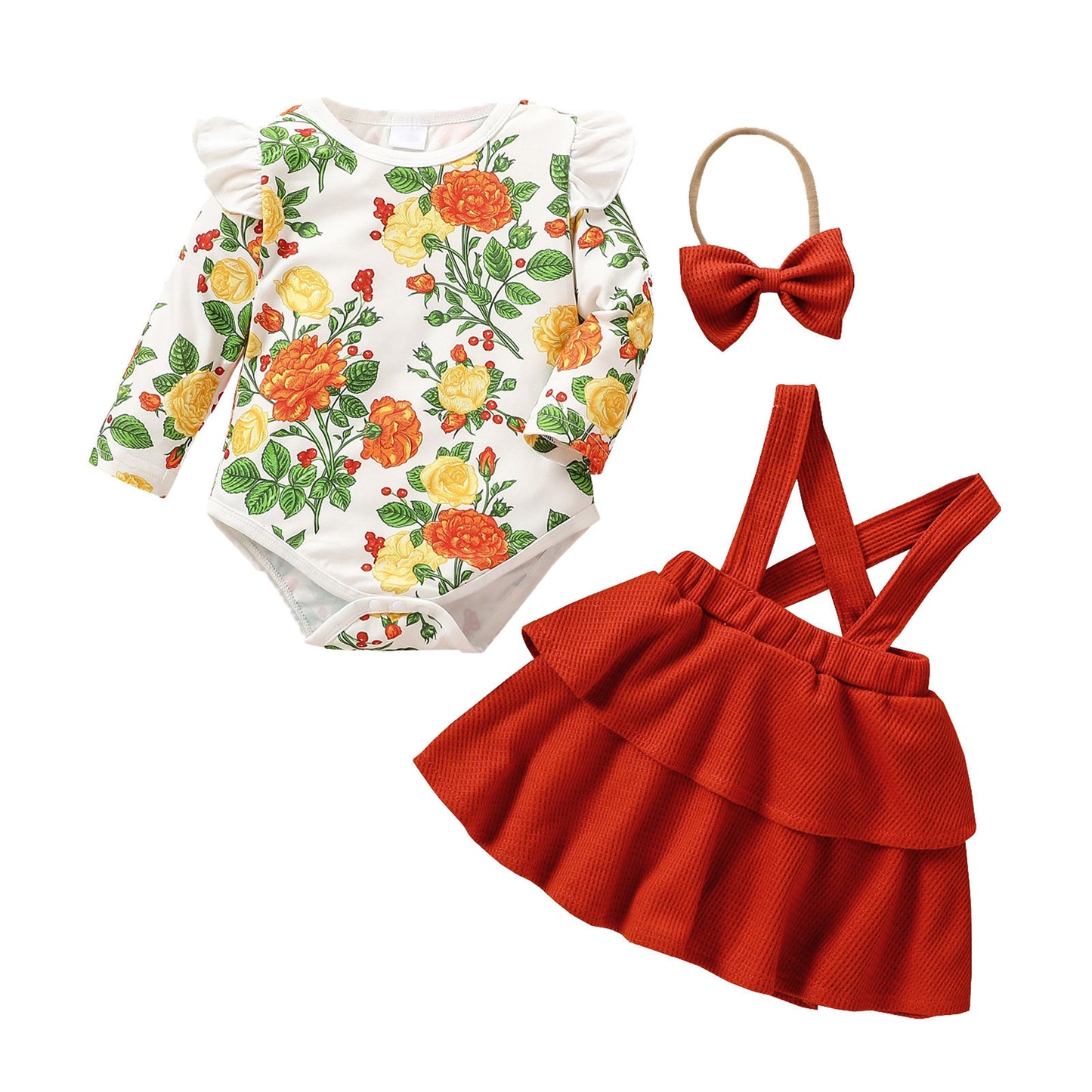 Floral Three-Piece Set