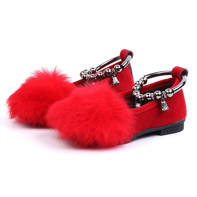 Bow & Fur Princess Shoes
