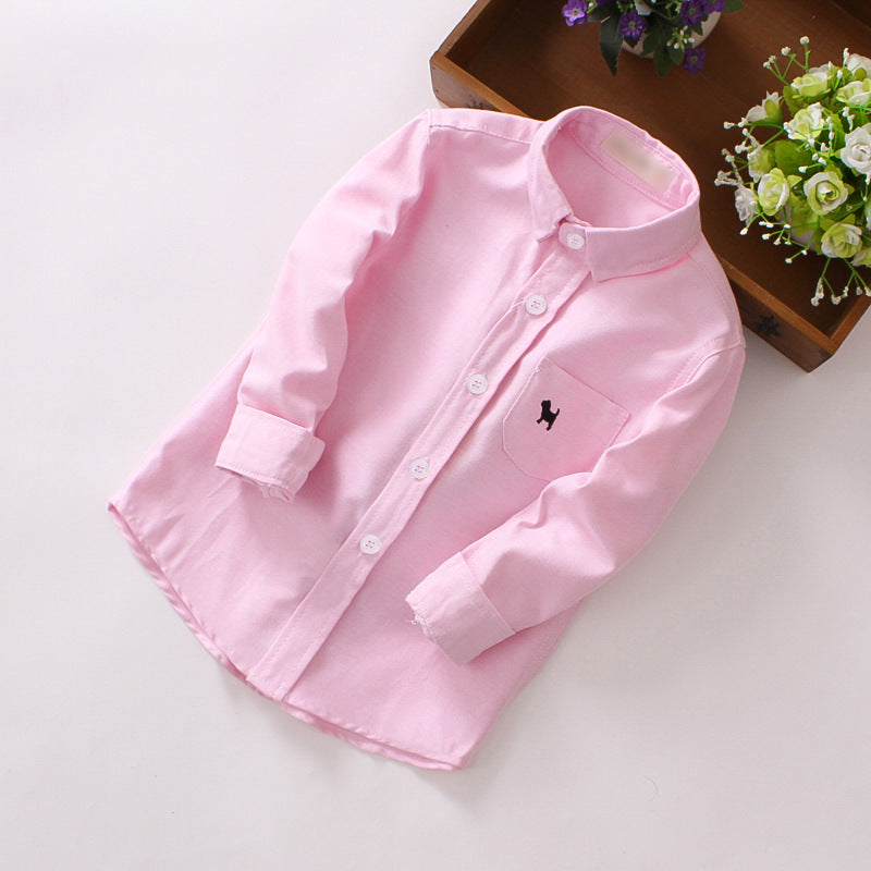 Cotton Lapel Shirt