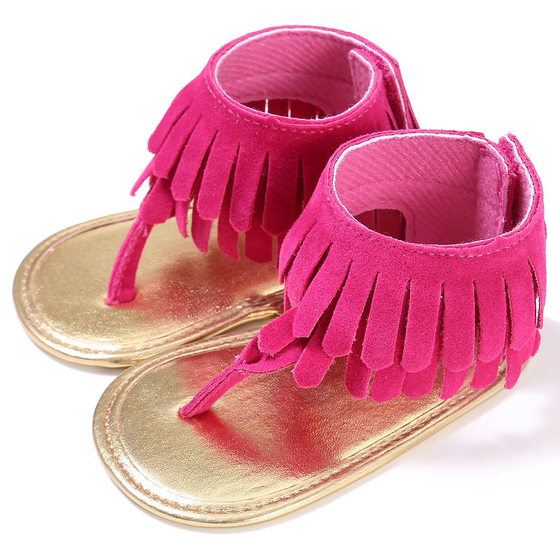 Flannel sandals