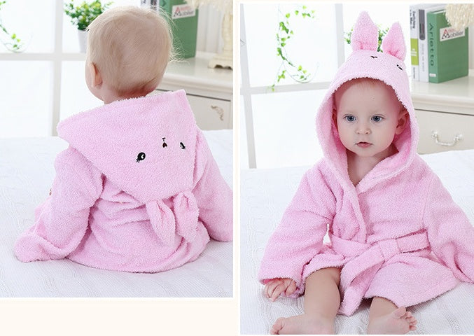 Bathrobes Baby Hooded