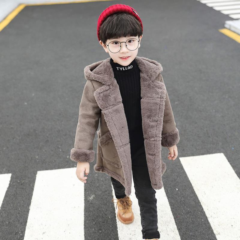 Suede Padded Trench Coat