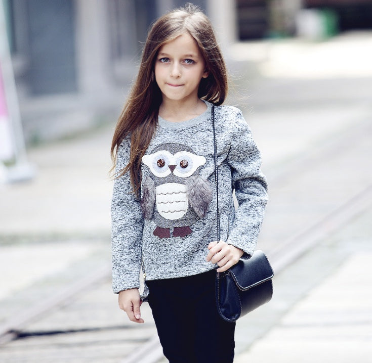 Cartoon Owl Top