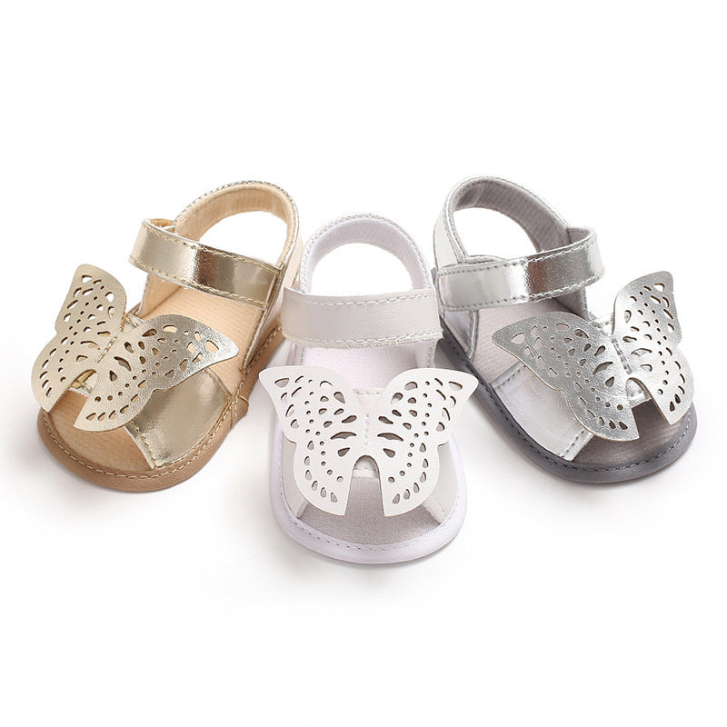 Butterfly Leather sandals