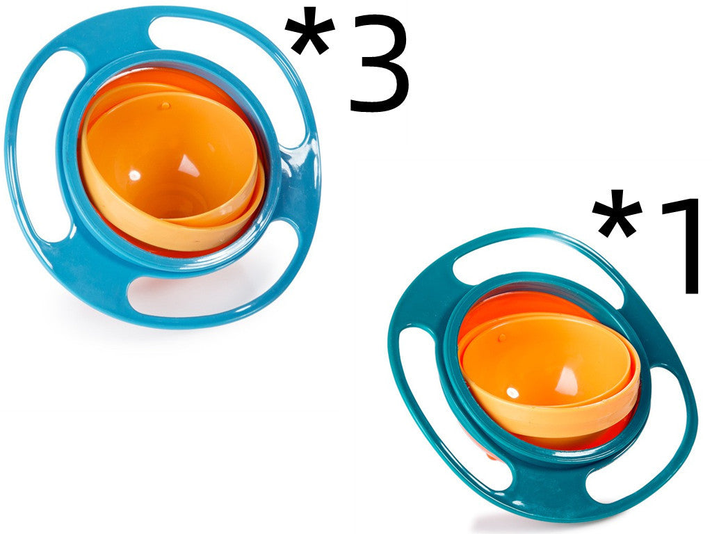 360° Spill-Proof Rotating Bowl