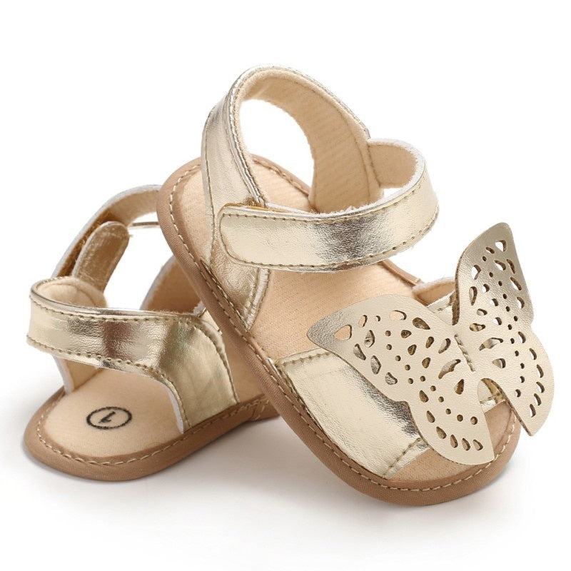 Butterfly Leather sandals