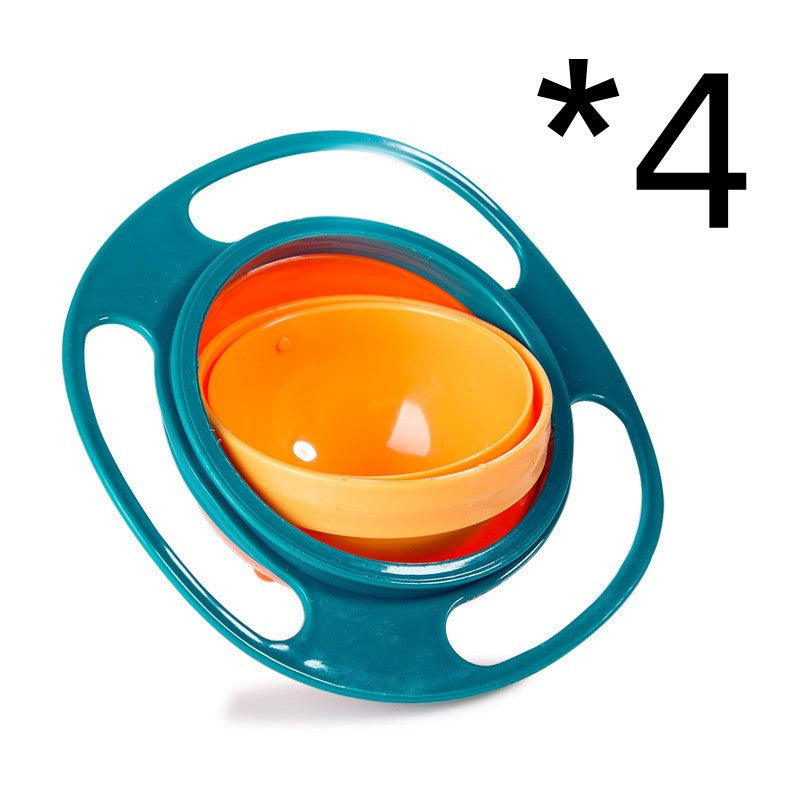 360° Spill-Proof Rotating Bowl