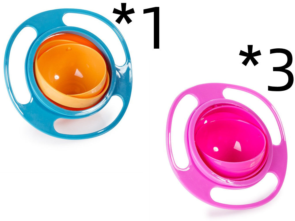 360° Spill-Proof Rotating Bowl