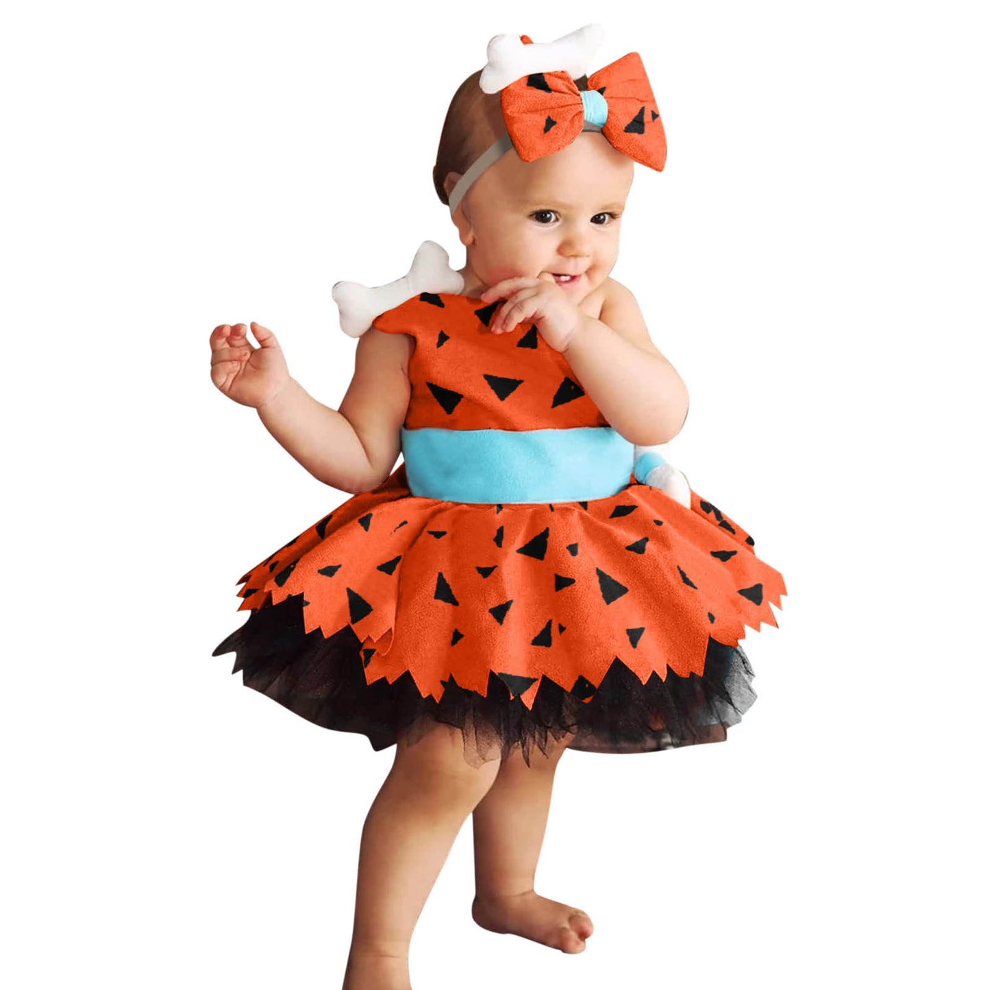 Halloween Dress-Hairband Set