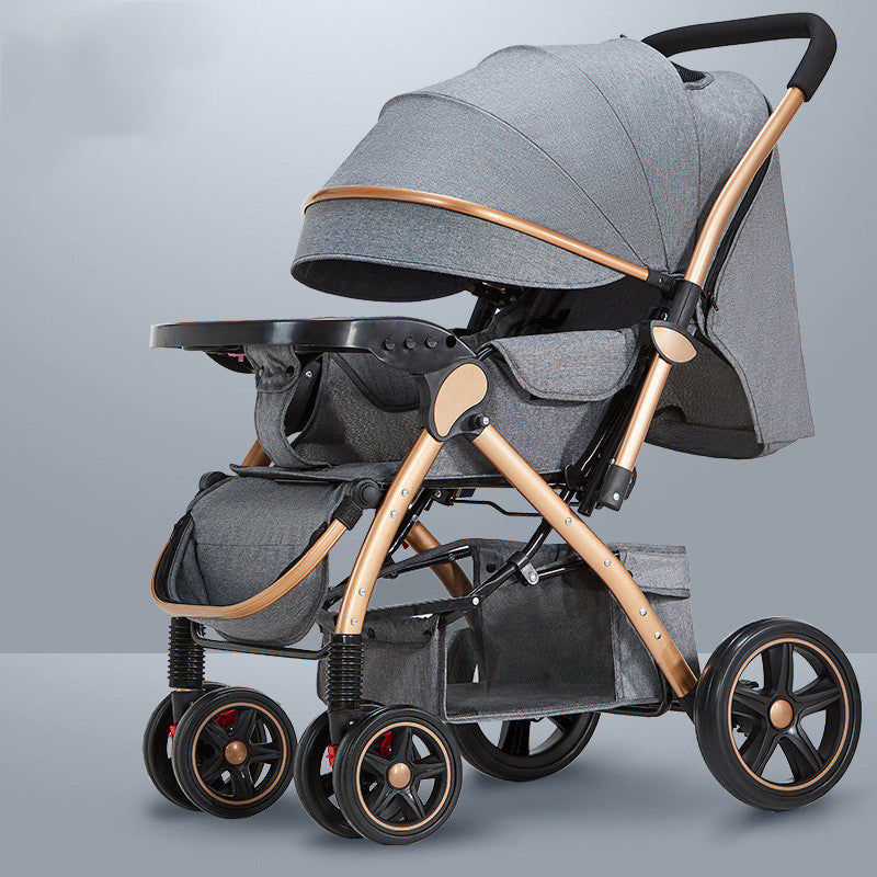 Light & Easy-to-Fold Baby Stroller