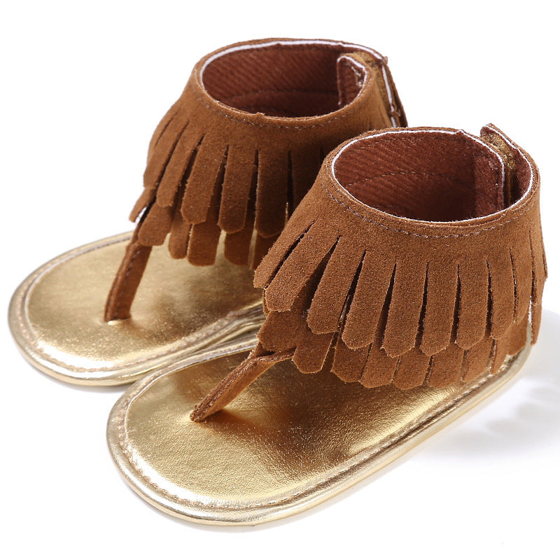 Flannel sandals