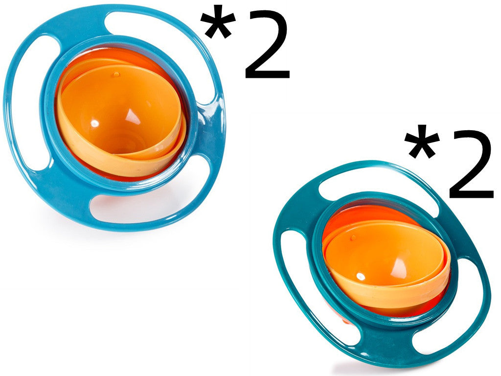 360° Spill-Proof Rotating Bowl