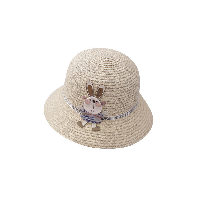 Two-Piece Straw Hat & Bag