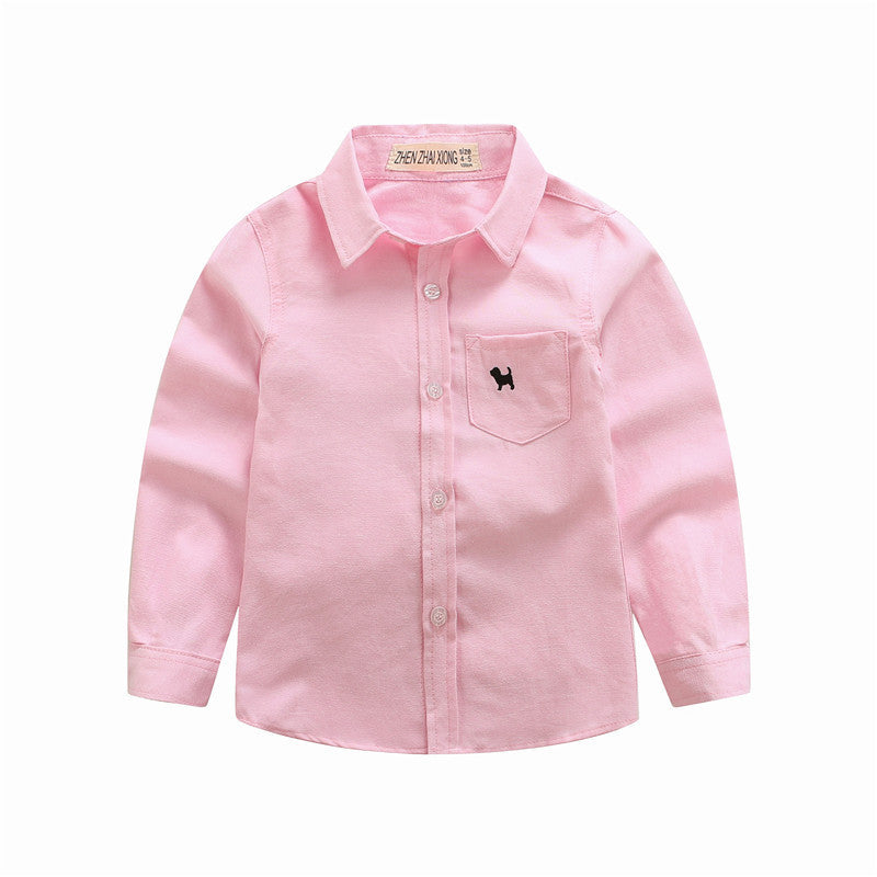 Cotton Lapel Shirt