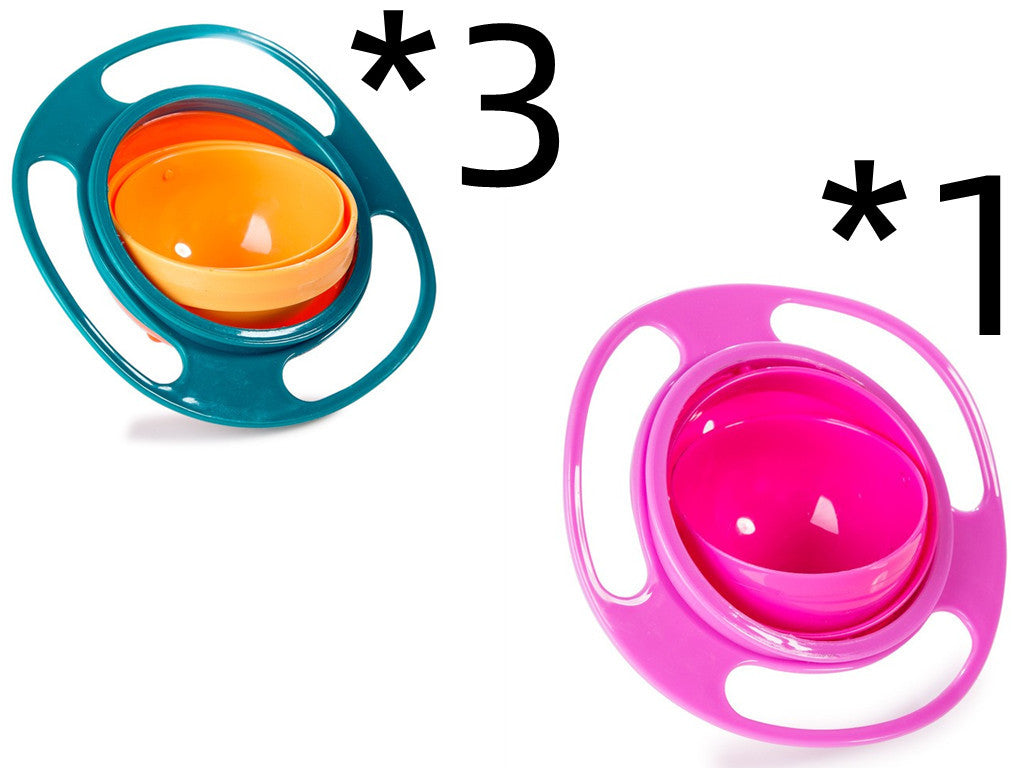 360° Spill-Proof Rotating Bowl