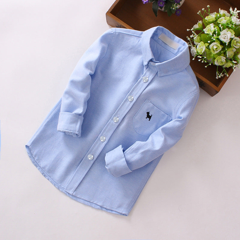 Cotton Lapel Shirt