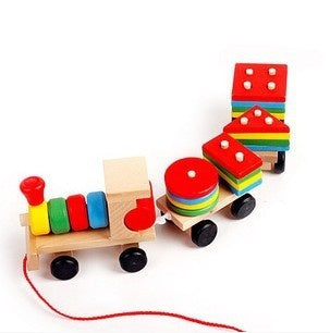 Mini Train Building Blocks Set