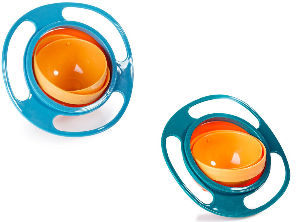 360° Spill-Proof Rotating Bowl